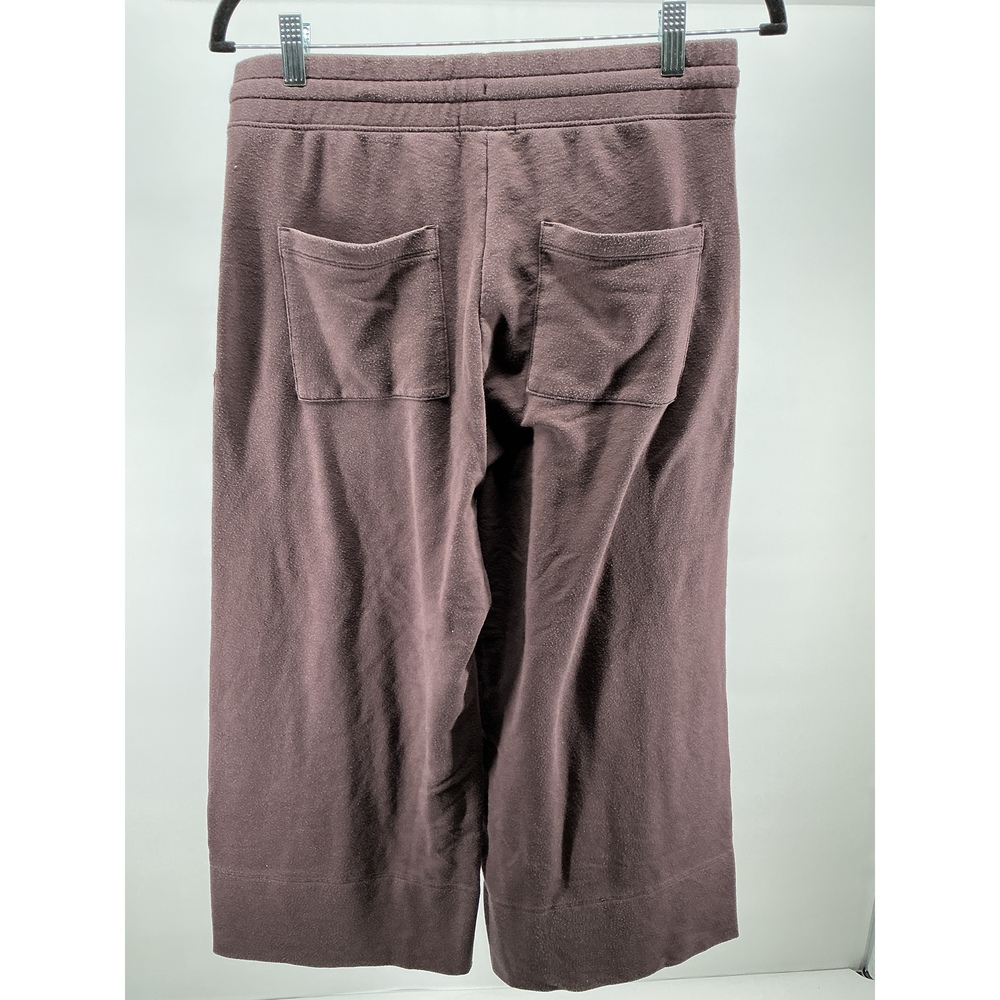 SuperSoft Fleece Cropped Wide Leg Pants - Picture 2 of 3